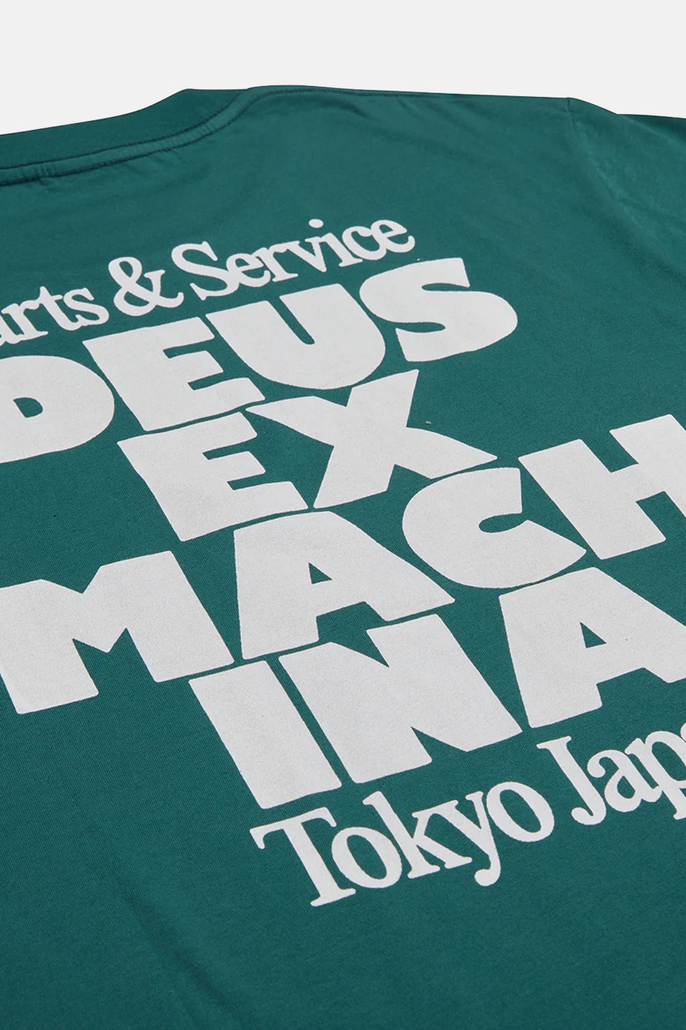 Deus Postal Organic Cotton T-Shirt (Work Green)
