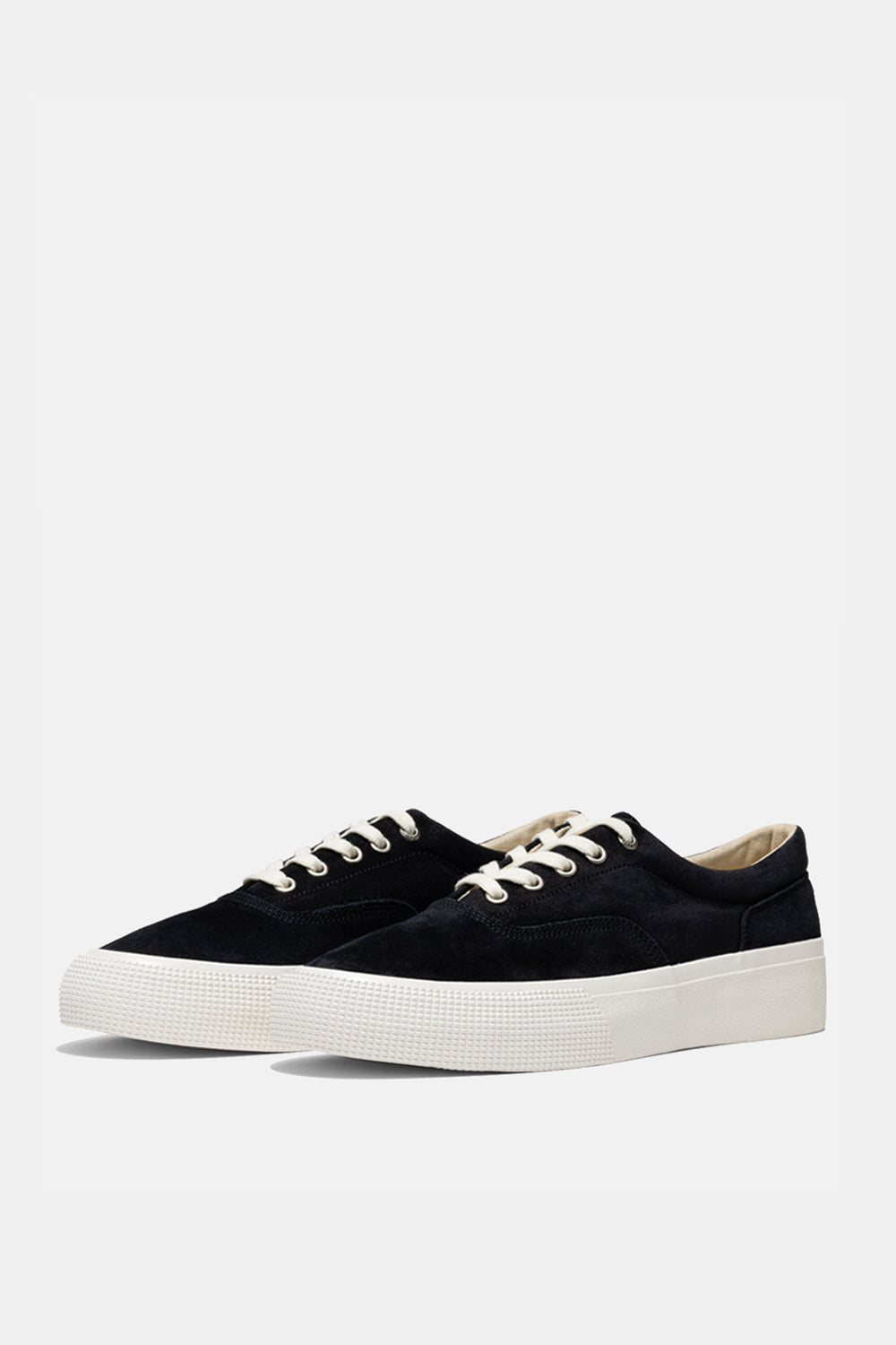 East Pacific Trade Skate Suede Trainers (Black) | Number Six