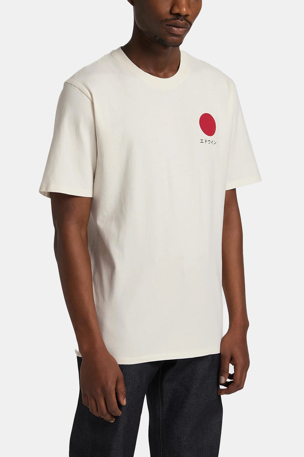 Edwin Japanese Sun T-Shirt (Whisper White) | Number Six