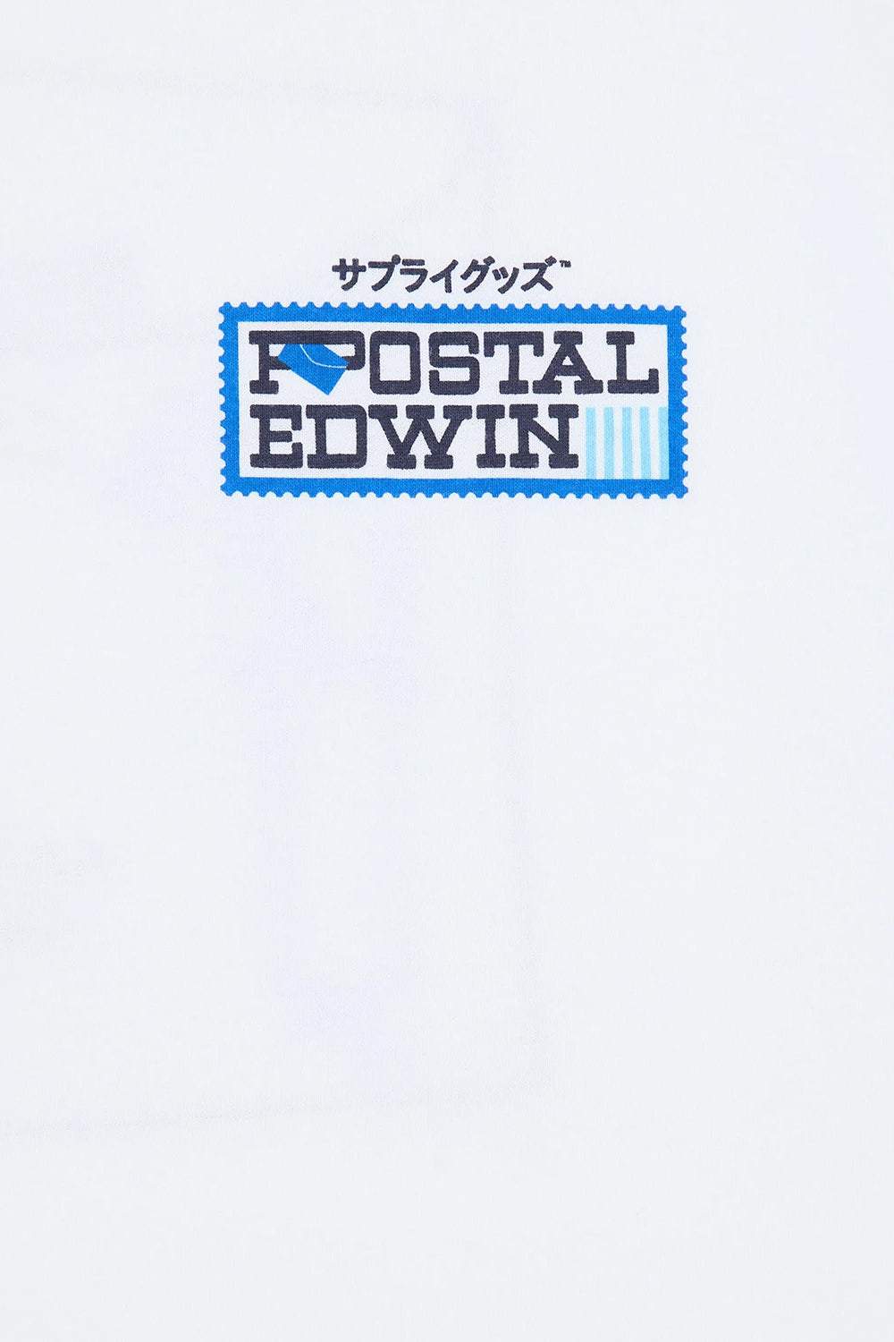 Edwin Postal T-Shirt (White) | Number Six
