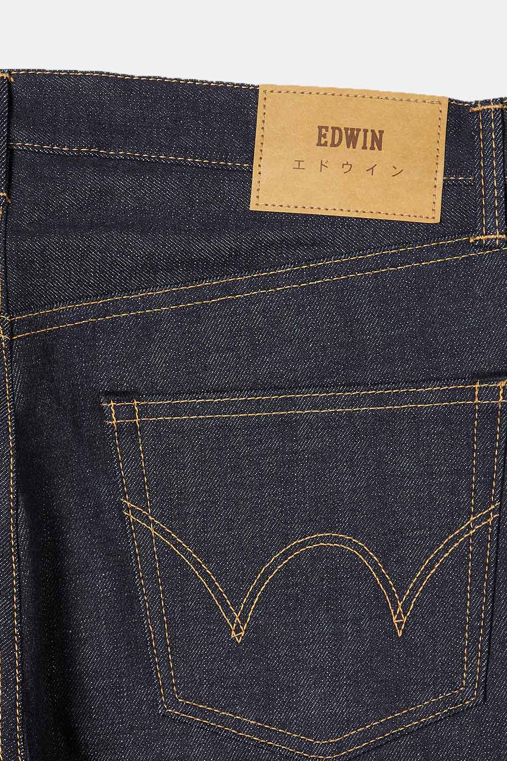 Edwin Regular Tapered Kurabo Recycled Denim Jeans (Unwashed Blue) | Number Six