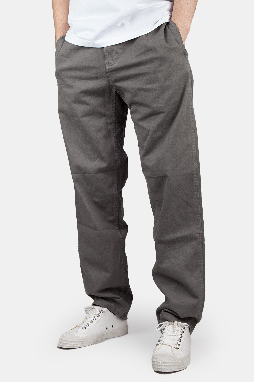 Gramicci G Pants Double-Ringspun Organic Cotton Twill (Charcoal Grey)