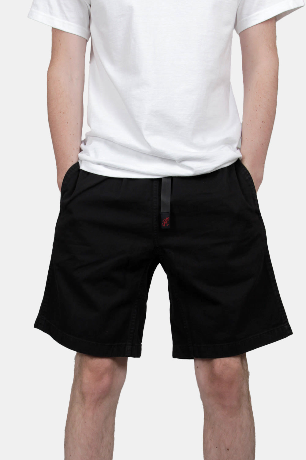 Gramicci G-Shorts Double-ringspun Organic Cotton Twill (Black) | Number Six