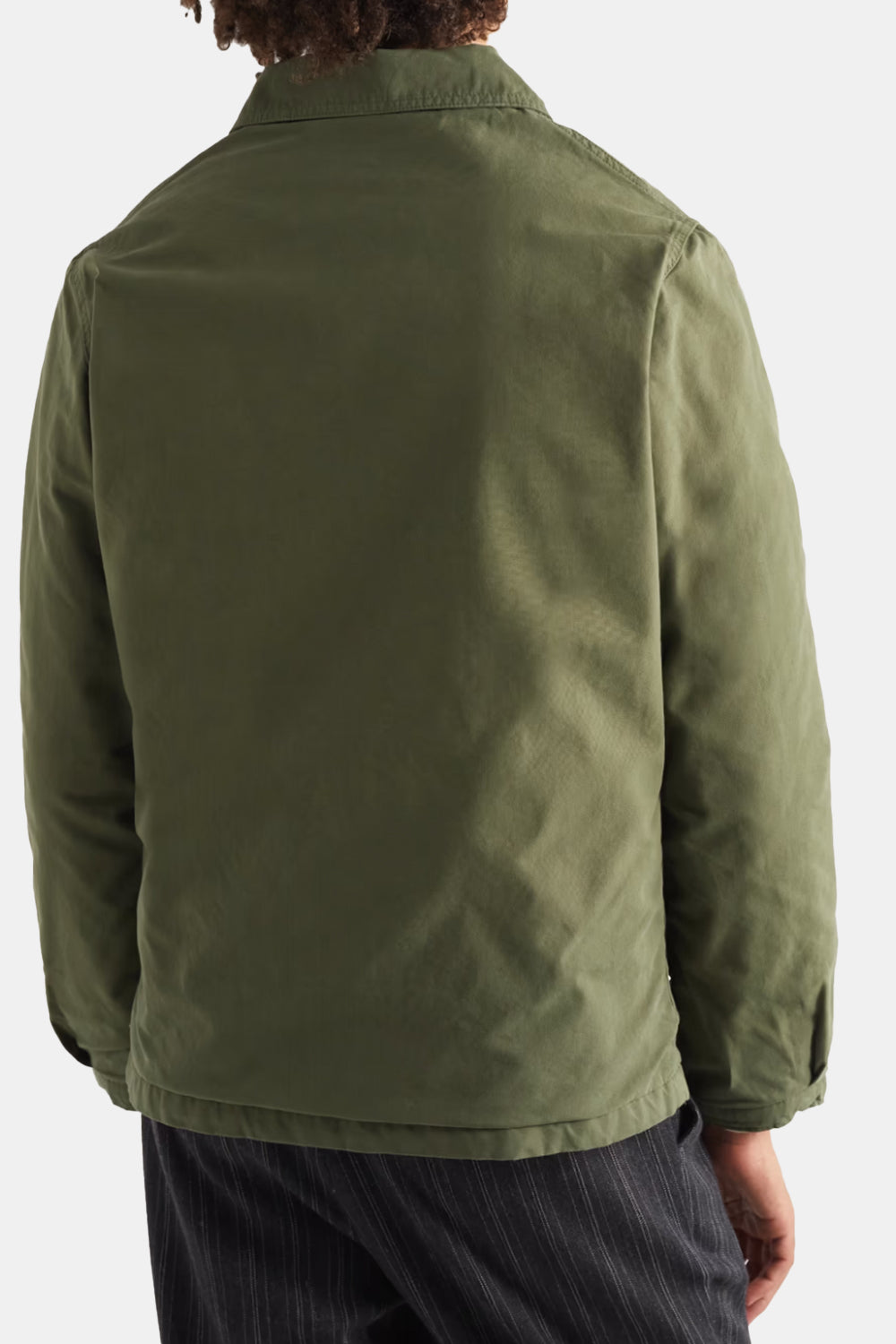 La Paz Baptista Padded Worker Jacket (Military Green Canvas) | Number Six