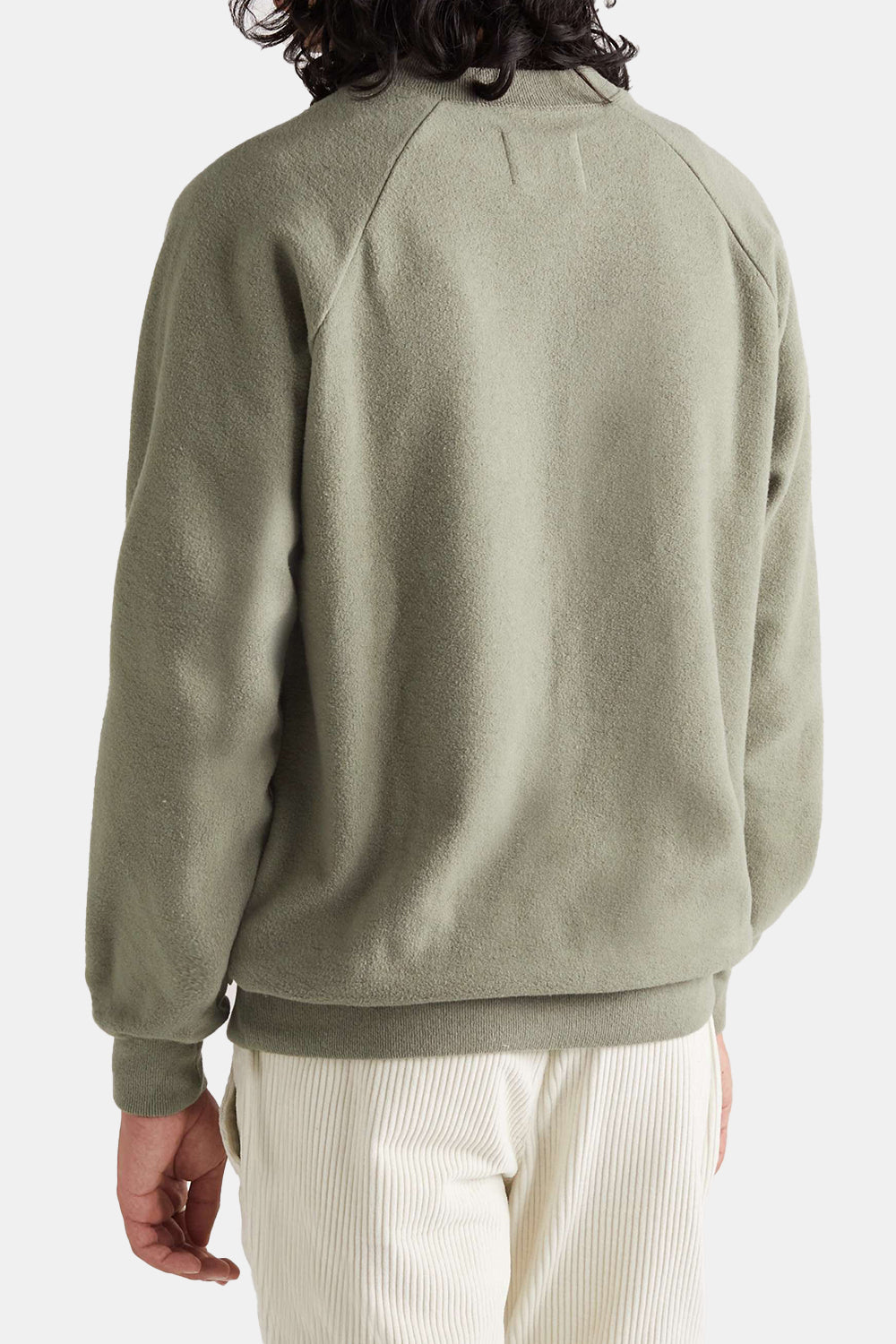 La Paz Cunha Sweatshirt (Military Green Fleece) | Number Six