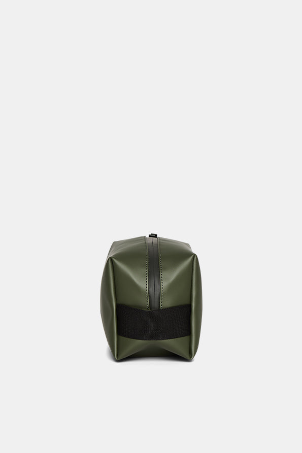 Rains Small Toiletry Wash Bag (Green) | Number Six