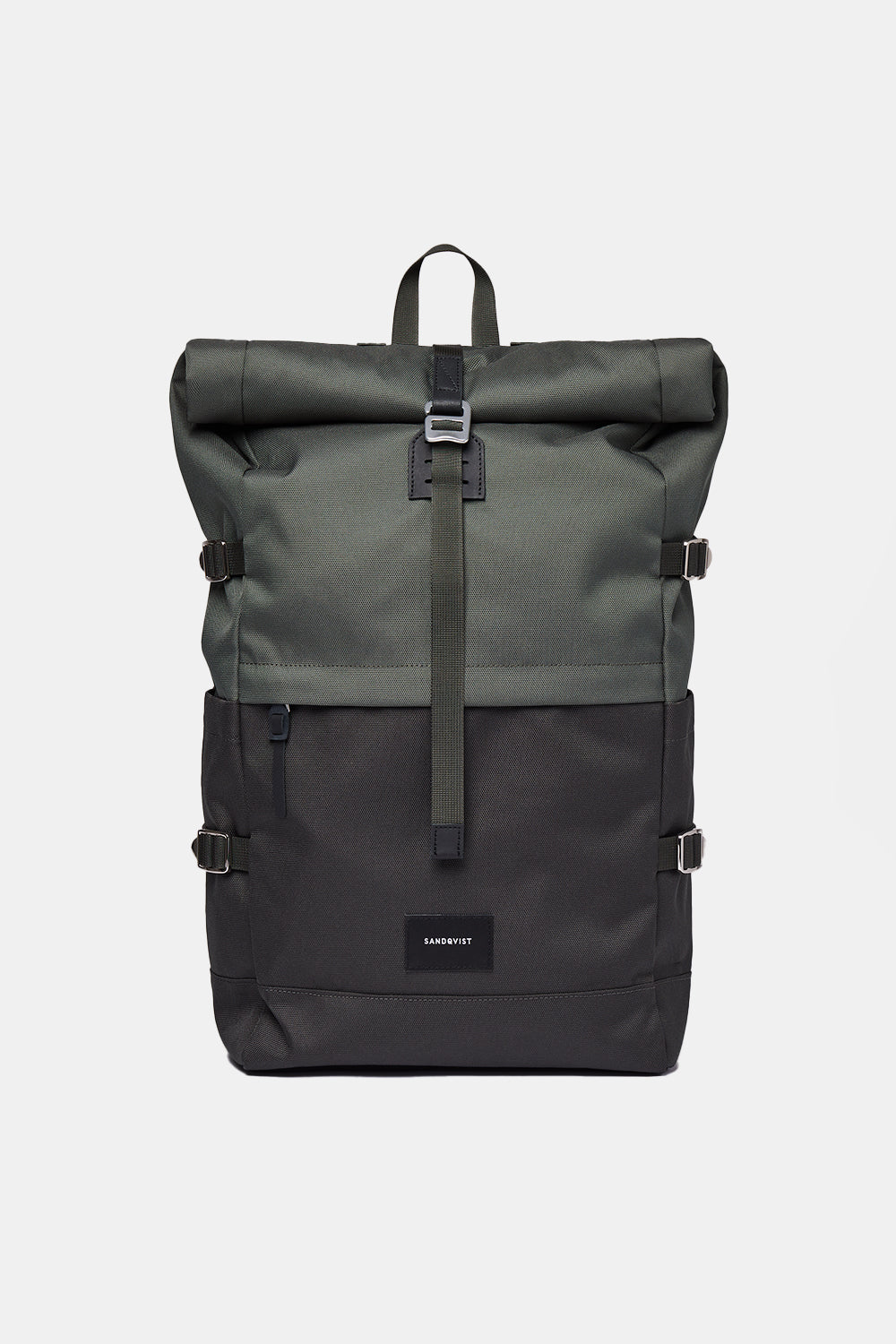Sandqvist Bernt Backpack (Multi Green / Black) | Number Six