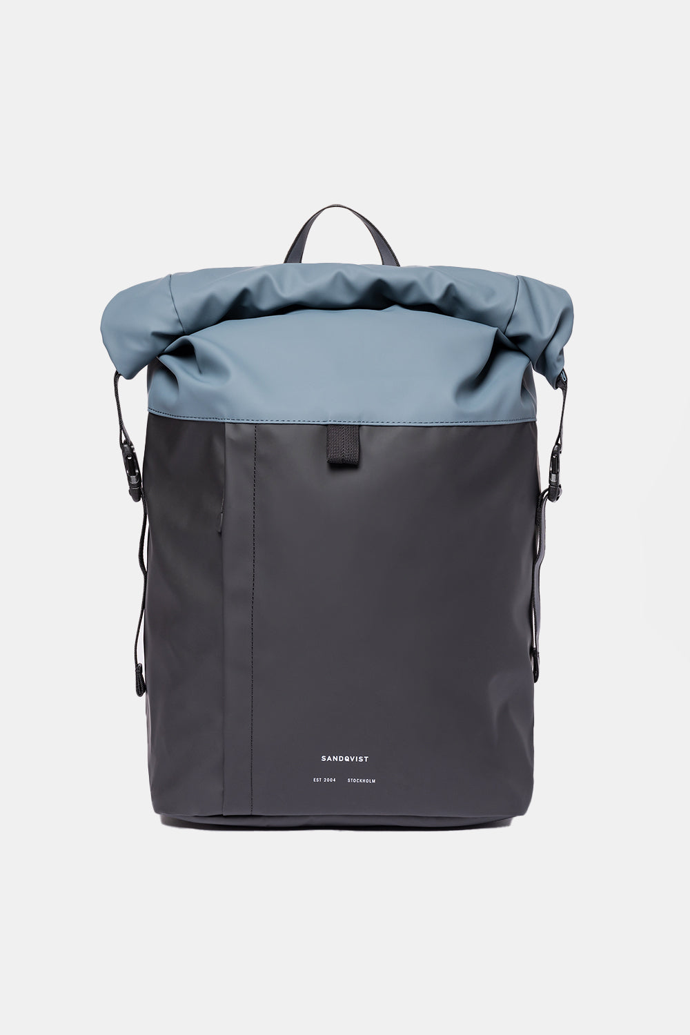Sandqvist Konrad Backpack (Multi Black / Steel Blue) | Number Six