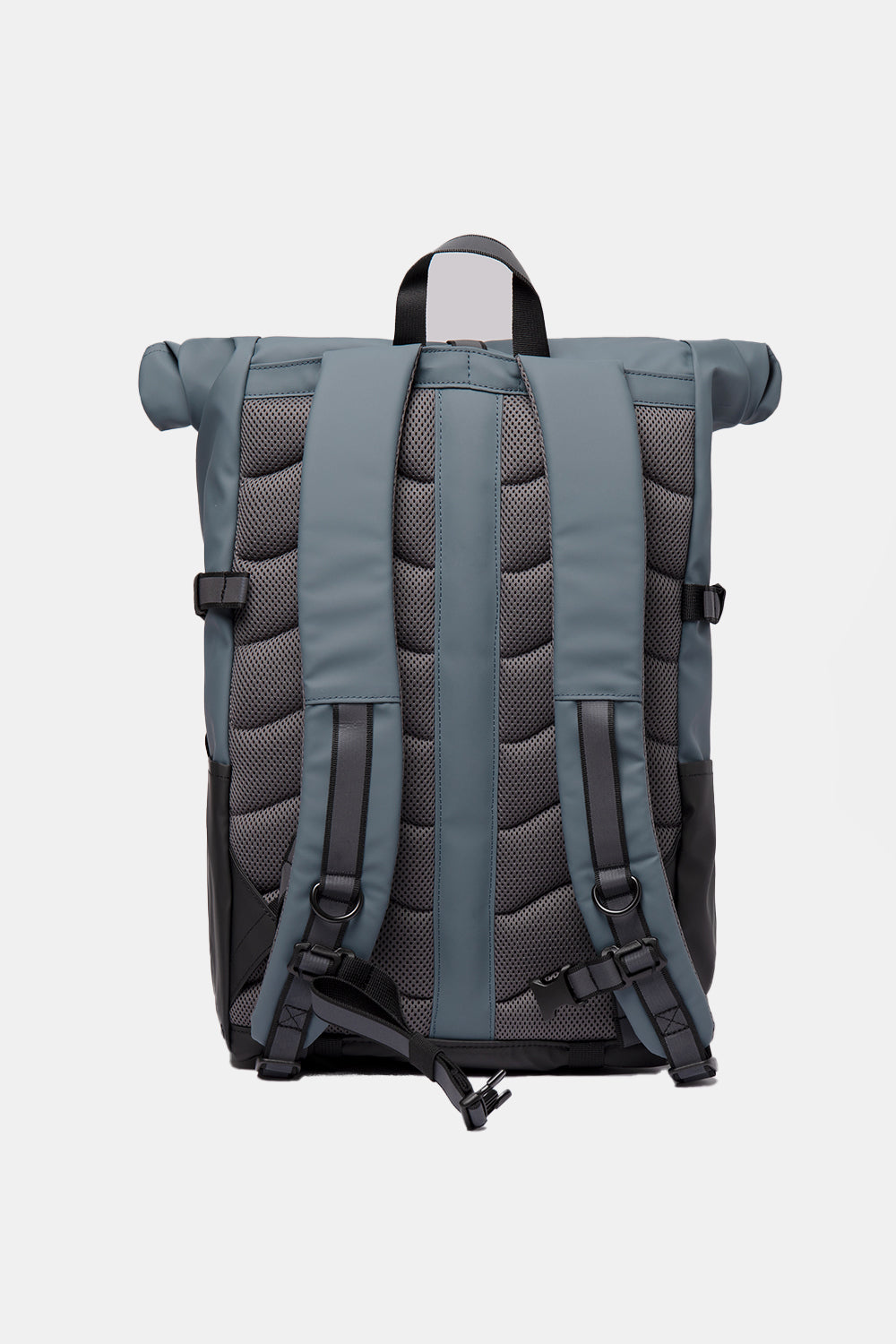 Sandqvist Ruben 2.0 Water-Resistant Rolltop Backpack (Multi Blue / Steel Blue)