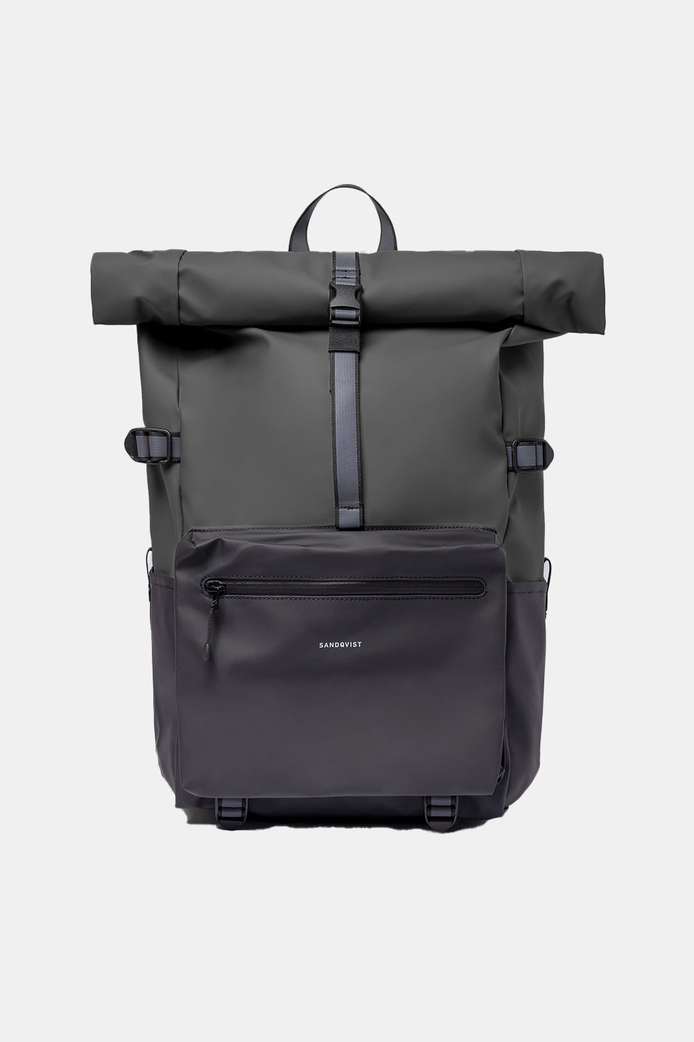 Sandqvist Ruben 2.0 Water-Resistant Rolltop Backpack (Multi Dark) | Number Six