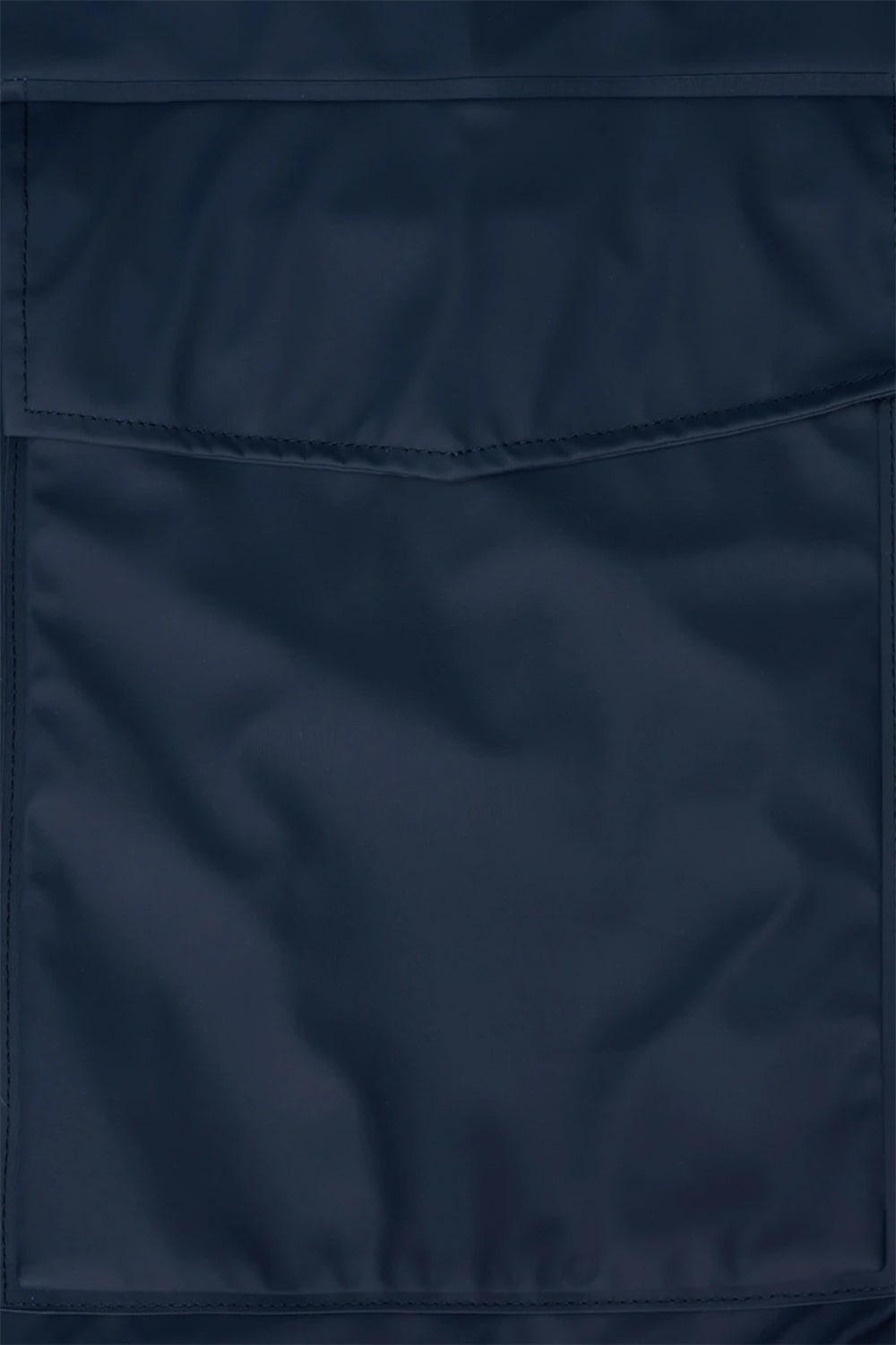 Rains Waterproof Short Hooded Coat (Blue)