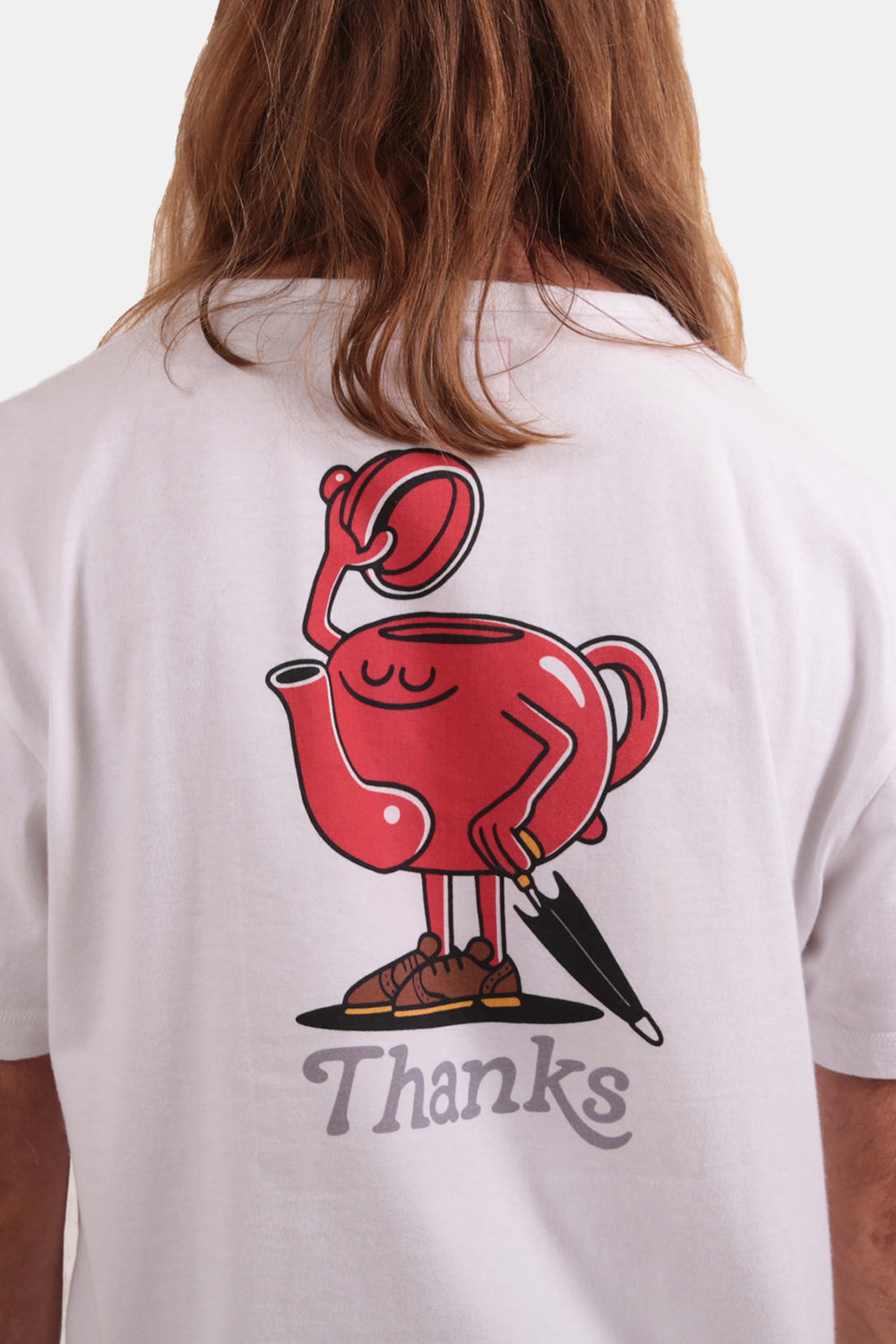 Thanks Terry Teapot T-Shirt (White) | Number Six