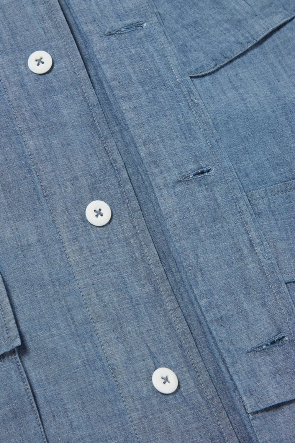 Universal Works Jungle Jacket (Indigo Chambray)