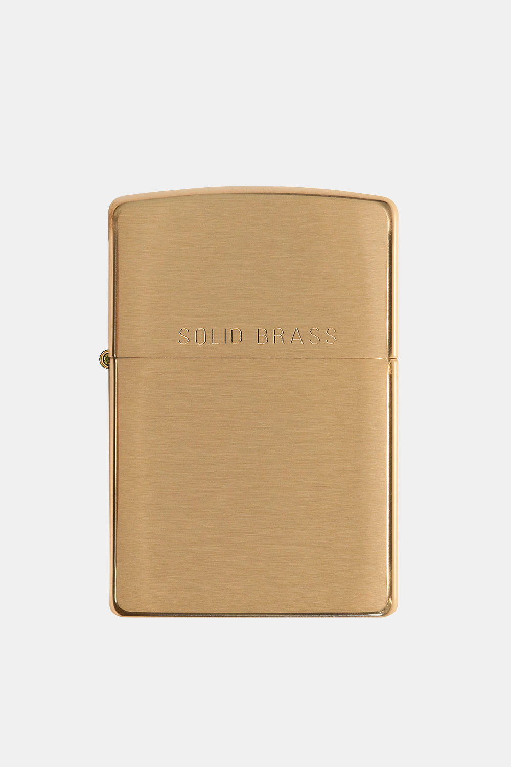 Zippo Classic Lighter (Brushed Brass) | Number Six